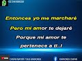 El No Te Quiere -   Pegasso  Audio Original Karaoke (-1tono)