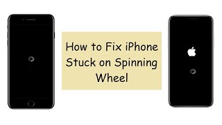 How to Fix iPhone Stuck on Black Screen/Apple Logo with Spinning Wheel