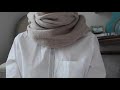 eng sub 추워지는 날씨를 위한 스카프 연출법 how to wear a scarf