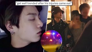 INJURY TRENDS! Sasaengs HA*RRASSES Jung Kook While Intimate w/ GAY LOVER At Restaurant? 3 ARRESTED!
