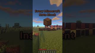MINECRAFT Note Block Instruments!