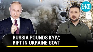 Putin's Fiery Missile, Drone Blitz Hammers Ukrainian Capital; Zelensky Fires Closest Aide | Watch