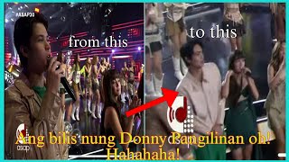 DONNY nilapitan si BELLE sa gitna ng performance😍😍Donny \