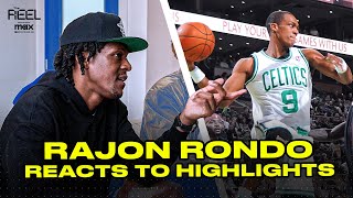 Rajon Rondo Reacts To Rajon Rondo Highlights