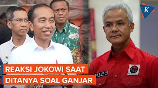 Senyum Jokowi Saat Ditanya Momen Kebersamaannya dengan Ganjar