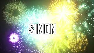 HAPPY BIRTHDAY SIMON