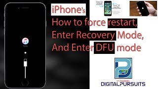 How to force restart, enter Recovery Mode and enter DFU mode Apple iPhone (8/8+/7/7+/6+/6/5s/5c/5)