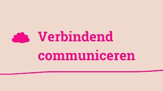 Verbindend communiceren