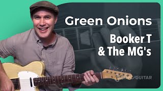 Green Onions by Booker T & the MG's | Guitar Lesson
