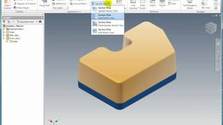 Inventor 2011 - Plastic Part Feature: Snap Fit