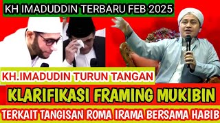 klarifikasi pertemuan Kh.imaduddin tangisan Roma ketika penuhi undangan PBNU