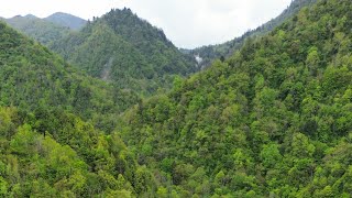 航拍中国秦岭山脉，可能以后再也看不到秦岭这个高度的镜头了！