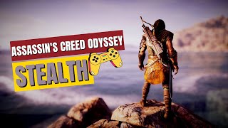 Assassin's Creed Odyssey Stealth Gameplay on PS5 4K HDR UHD
