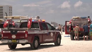 Beachgoers hit by car in Volusia