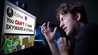 He Thought I Couldn’t Make Skywars In 3 Hours…