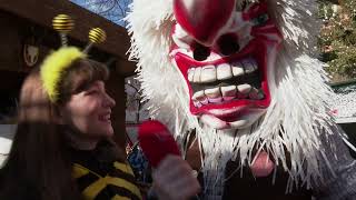 Laufner Fasnacht 2024 mit dem Sujet: Morgestreich, Vorwärts, Marsch!