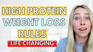 High Protein Diet For Weight Loss Rules [At Age 20, 30, 50+]