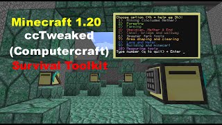 Minecraft 1.20 Computercraft Survival Toolkit-Episode 18 Mob Farm Processing