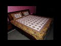 the bagru printed bedsheets