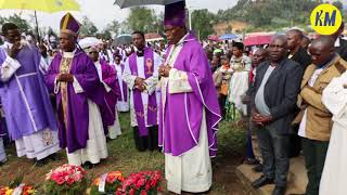 Umuhango wo guherekeza padiri Jean Marie Vianney Muzeyi SEKABARA