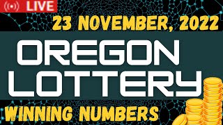 Oregon Night Lottery Drawing Results - 7PM - Lucky Lines - Win For Life - Game Megabucks - Powerball