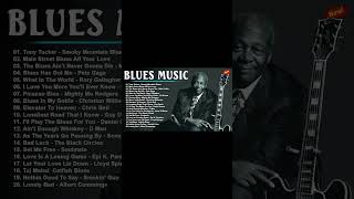 Best Blues Music  Mood Songs For People Who Want To Relax Alone ☕ Best Of SlowBluesRock Ballads S1#5