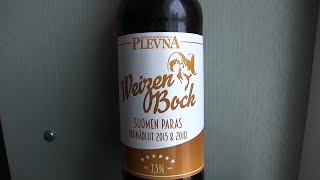 Oluttesti: Plevna Weisenbock