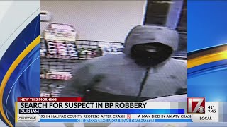 Search underway for BP Gas Station robbery suspect