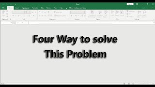 4 secrets to troubleshooting Microsoft Excel blank screen | Microsoft Excel opening a blank screen