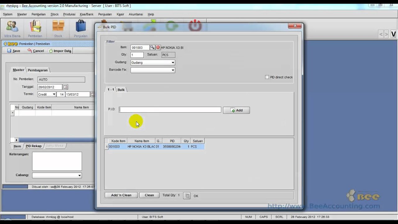 Demo Bee Accounting Youtube