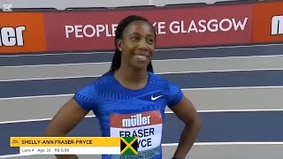 Shellyann Fraser INSANE Women’s 60m: UNBELIEVABLE TIME