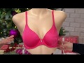 breezies modesty lined full coverage back smoothing t shirt bra on qvc