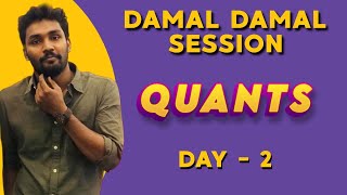 DAMAL DAMAL SESSION - QUANTS | DAY - 2 | EXACT IBPS CLERK /RRB CLERK LEVEL QUESTIONS | MR.PAULGUNA