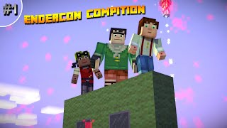 Minecraft Story Mode | Endercon competition | Episode 1 [#1] Sarpdaman Gamer