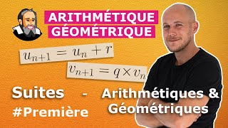 Reconnaître une suite ARITHMÉTIQUE et GÉOMÉTRIQUE - Première