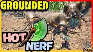 GROUNDED NERFED THE BEST WEAPON! HotFix Update And is Playgrounds Doing Good?