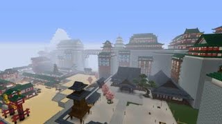 minecraftでFF14クガネを建築！半分完成！！！