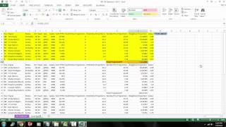 FanDuel and Draft Kings NFL Picks, 1/18/15 using Excel Solver Lineup Optimizer