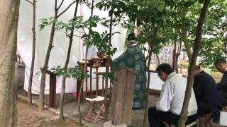 縣居神社鳥居完成奉告祭\u0026除幕式  鳥居建設委員会  2016年10月23日10:00〜