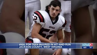 Vigil held for teen injured in hit-and-run incident
