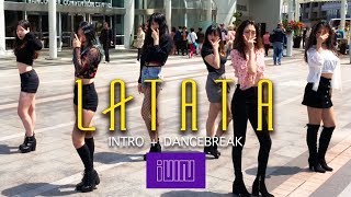 [KPOP DANCE IN PUBLIC] (G)I-DLE (여자)아이들 - 'LATATA' Dance Cover by Panwiberry Intro+Dance Break