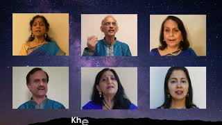 'Khelati BrahmANDE' - Sadashiva Brahmendra : Kanniks Kannikeswaran - Parvat Virtual Choir Project