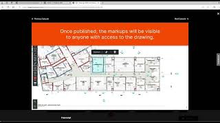 Procore - Drawings Tool - Mark Up Drawings
