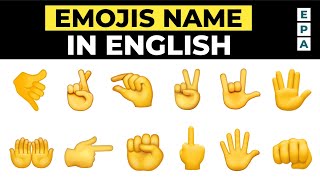 All Hand Emojis Name In English