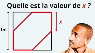 Calcul de côté d'un hexagone irrégulier