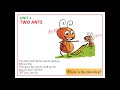 class 1 english unit 1 two ants kerala syllabus