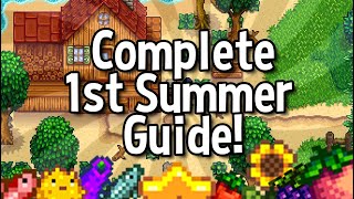 A Complete Guide For Your First Summer - Stardew Valley 15
