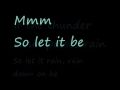 U2 MLK (Lyrics)
