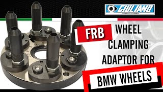 BMW-Specific FRB Wheel Clamping Adapter for Safe Tire Mounting and Demounting