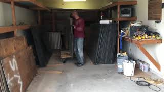 Moving heavy glass windows